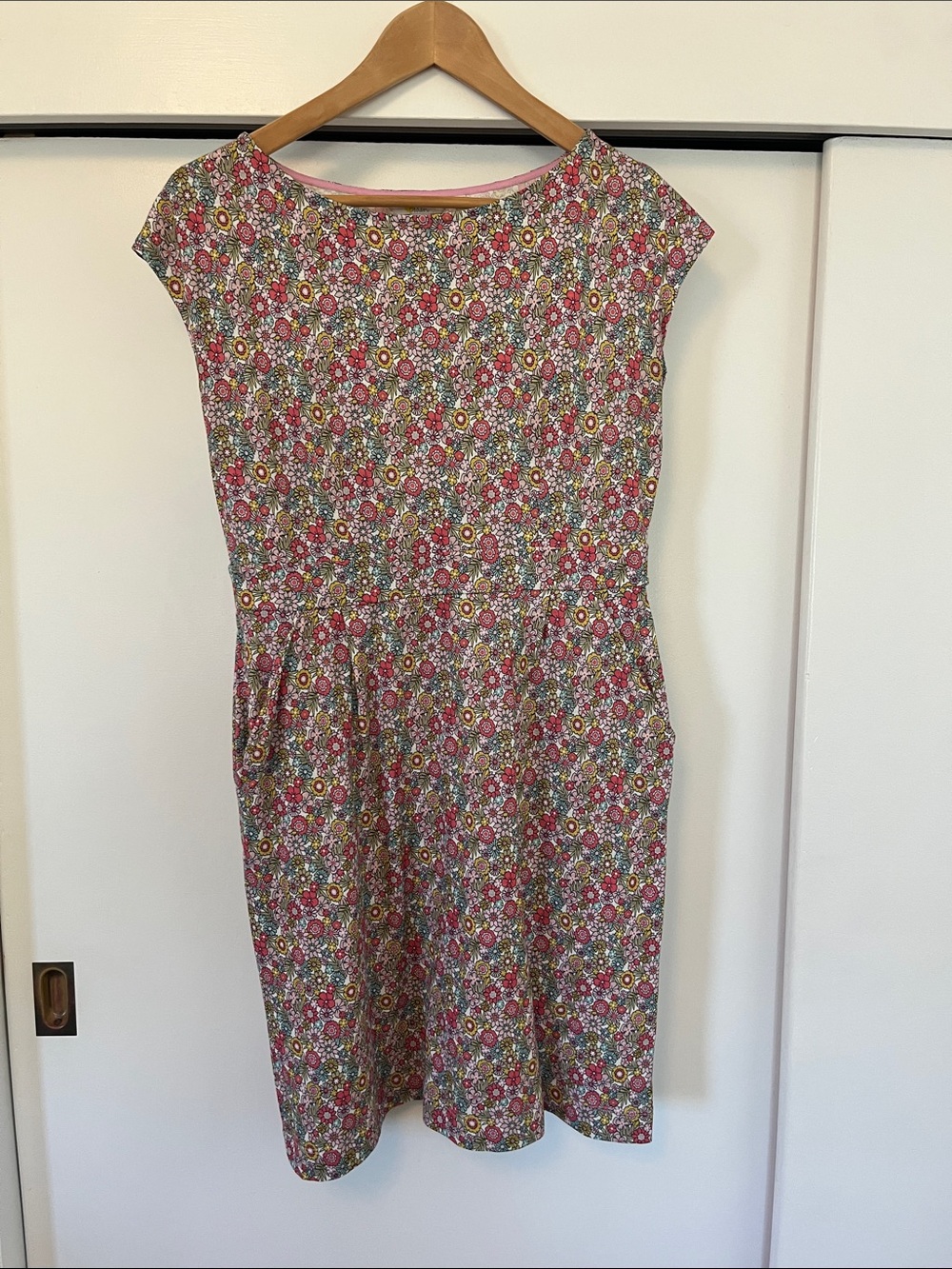 Boden Shift Floral Dress Size 6P